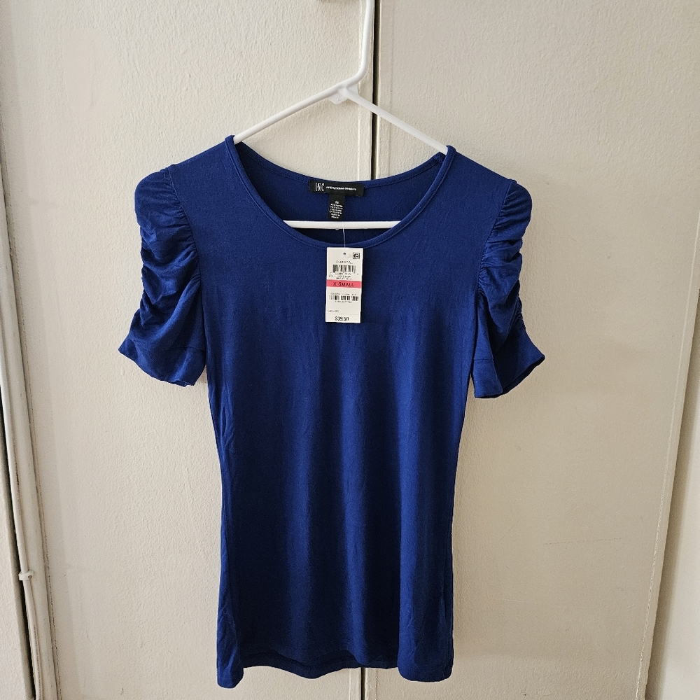 Cobalt blue top XS